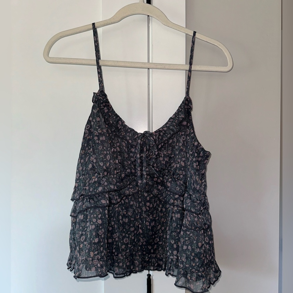Lucky brand flowy floral top